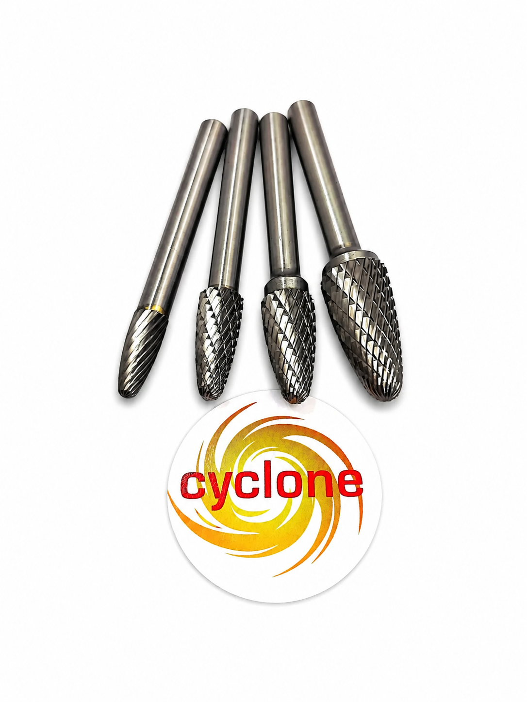 Rounded Tree Carbide Burr - (Shape F)