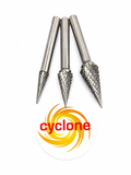 Pointed Cone Carbide Burr (Shape M)