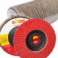 Ultra Performance Ceramic Flap Discs - 115mm 40 or 60 Grit (Pack of 10)